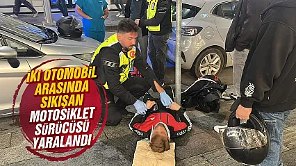 Samsun İlkadım'da motosiklet kazası