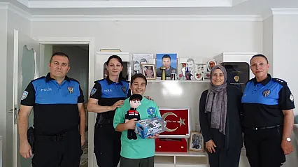 Samsun Polisinden Şehit Aileleri ve Gaziye Vefa Ziyareti