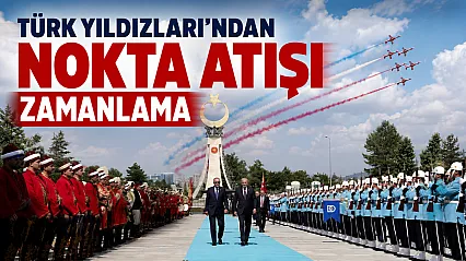 Saniyelik Hesap, Kusursuz Gösteri: MSB O Anları Paylaştı