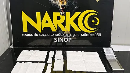 Sinop'ta uyuşturucu operasyonu: 3 bin 877 kullanımlık madde ele geçirildi, 2 tutuklama