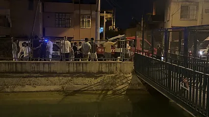 Tarsus'ta sulama kanalında facia: 6 yaşındaki çocuk kurtarıldı, kardeşi aranıyor
