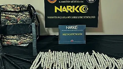 Uyuşturucuyu kamp sandalyelerine sakladılar