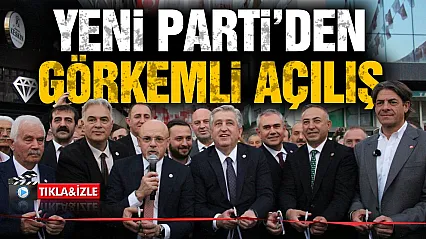 YENİ Parti Samsun il başkanlığını açtı