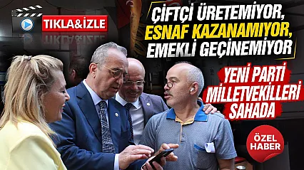 Yeni Parti Samsun İlkadım'da esnaf ziyareti