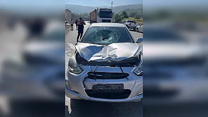Yolun karşısına geçmeye çalışan iki çocuk annesi hayatını kaybetti
