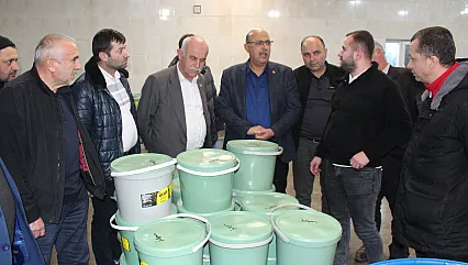 Bafra'da kurulacak turşu fabrikası için Ankara'ya çıkarma yapıldı !