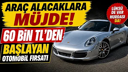 Bütçesine göre araç arayanlara e-ihale fırsatı