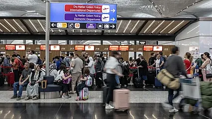 Hava yolunda 7 ayda 138,8 milyon yolcu taşındı