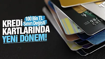Kredi kartlarında yeni dönem