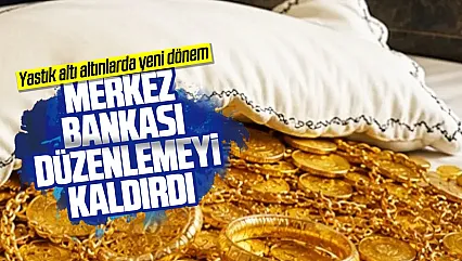 Merkez Bankası'ndan yastık altı altın kararı