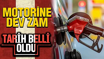 Motorine dev zam geliyor: 3,50 TL'lik artış için tarih belli oldu
