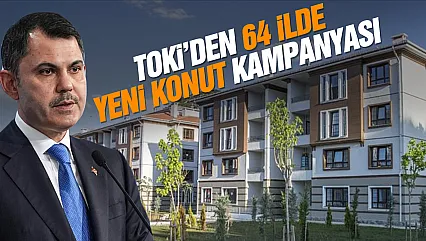 TOKİ'den 18 bin lira taksitle yeni konut kampanyası