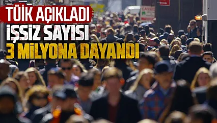 TÜİK eylül ayı işsizlik rakamlarını açıkladı oran yüzde 8,4'e yükseldi