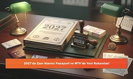 2027'de Zam Alarmı: Pasaport ve MTV'de Yeni Rakamlar!