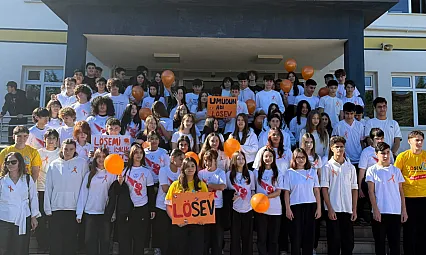 Altınkum Turizm Meslek Lisesi'nde LÖSEV farkındalık etkinliği