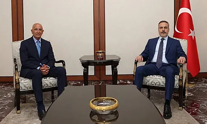 Ankara'da kritik temas: Fidan, Barrack'ı ağırladı