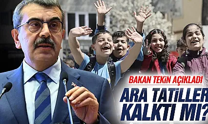 Ara Tatil tartışmaları son buldu