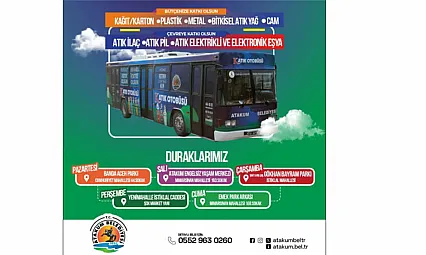 Atakum'da 'Katık Otobüsü' hizmete başladı