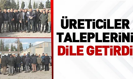 Bafra'da Çeltik Üreticilerinden TMO Önünde Tepki