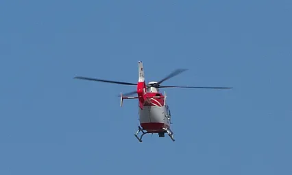 Bahçesaray'da rahatsızlanan hasta helikopterle van'a sevk edildi