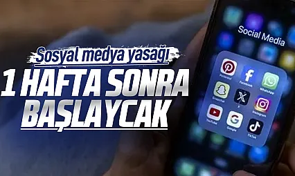 Çocuklara sosyal medya sınırı 1 Kasım'da başlıyor