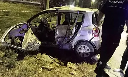 Emekli Başkomiser Kazada Hayatını Kaybetti
