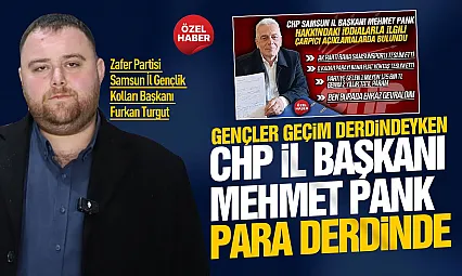 Furkan Turgut'tan AK Partili eski bakan ve CHP il başkanı Pank'a zehir zemberek aciklama