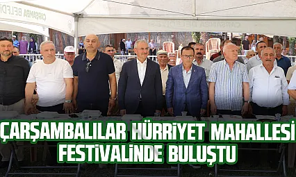 Hürriyet Mahallesi Festivali Çarşamba'da coşkuyla kutlandı