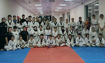 İki ilçe tek antrenman: Tekvandoda başarı için buluştular