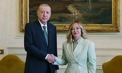 İtalya Başbakanı Meloni'den Cumhurbaşkanı Erdoğan'a teşekkür