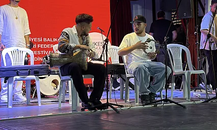 kazdağları eteklerinde 100 davullu festival coşkusu