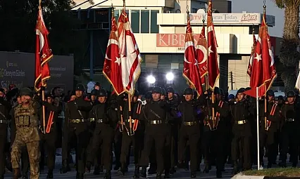 KKTC'de 20 Temmuz Barış ve Özgürlük Bayramı resmi törenle kutlandı