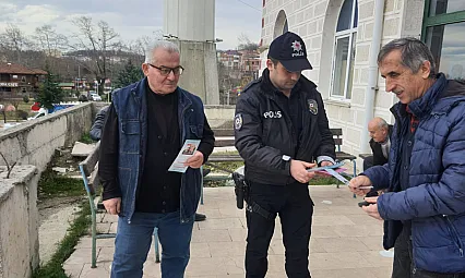 Salıpazarı'nda vatandaşlara dolandırıcılık uyarısı