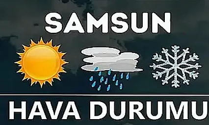 Samsun'da bugün hava nasıl olacak?