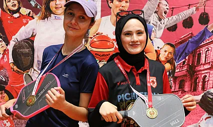 Samsun'da okul bahçeleri pickleball ile canlanıyor
