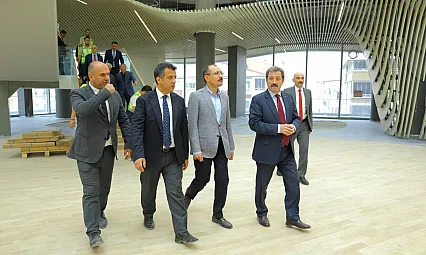 Samsun'da yatırımlara yakın takip