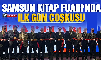 Samsun Kitap Fuarı kapılarını açtı: 'Gençleri esaretten kurtaracak bir şölen'