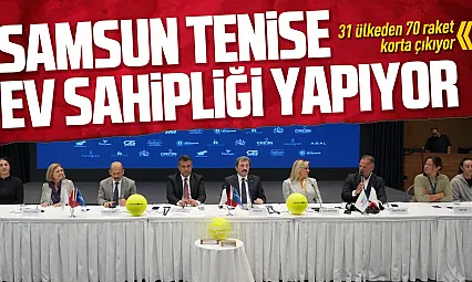 Samsun Open WTA 125 Tenis Turnuvası heyecanı başladı