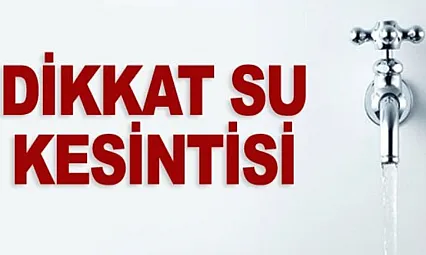 SASKİ'den Atakum'a Su Kesintisi Uyarısı
