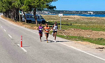 Sinop'ta ilk defa yarı maraton koşuldu