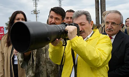 Türkiye'nin en ünlü kuş fotoğrafçıları Samsun Kızılırmak Deltası'nda buluştu