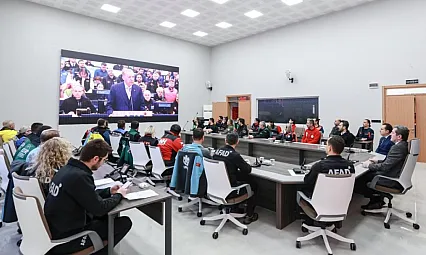 Vali Tavlı'dan Asrın felaketi nedeni ile AFAD'A ziyaret