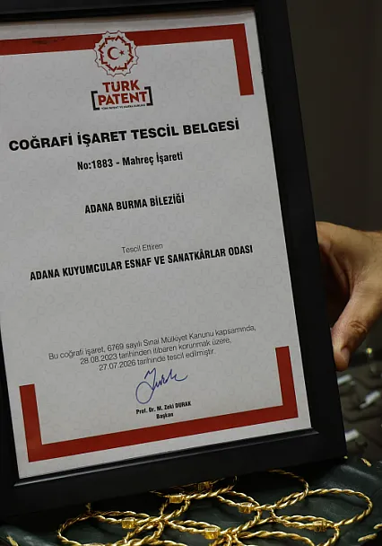 Adana burmasına coğrafi işaret gururu