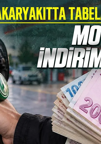Akaryakıtta indirim müjdesi motorin 100 TL'nin altına düştü