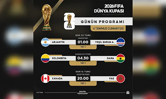 2026 FIFA Dünya Kupası son 32 turunda son 2 maç