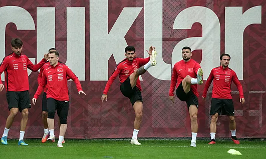 A Milli Takım, Belçika maçının hazırlıklarına başladı