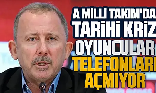 A Milli Takım'da Sergen Yalçın krizi: Futbolcular telefonlarını açmıyor