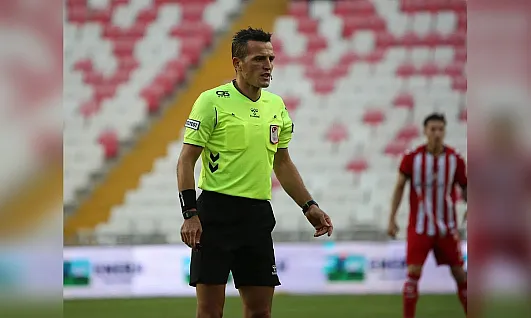amed-Eyüpspor maçında düdük Alpaslan Şen'de