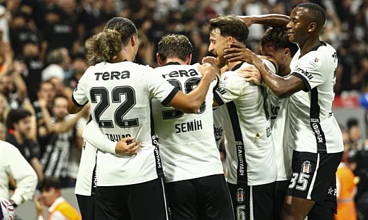 Beşiktaş lige galibiyetle başladı