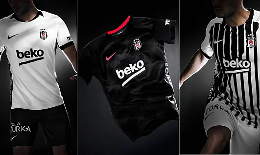 Beşiktaş yeni sezon formalarını tanıttı